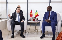 Chủ tịch Quốc hội Trần Thanh Mẫn hội kiến Thủ tướng Senegal 