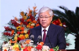 Thư chúc mừng kỷ niệm 75 năm ngày thành lập Mặt trận Lào Xây dựng đất nước