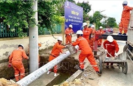 Điện lực miền Bắc triển khai các phương án khẩn cấp ứng phó bão số 9