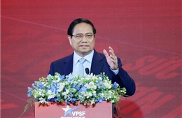 Thủ tướng Phạm Minh Chính dự Phiên đối thoại cấp cao Diễn đàn Kinh tế tư nhân Việt Nam 2025