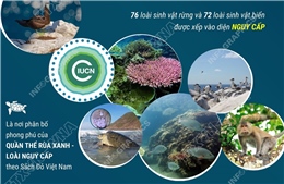 Vườn Quốc gia Côn Đảo được công nhận danh hiệu &#39;Danh lục xanh&#39; IUCN