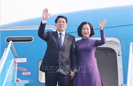Chủ tịch nước Lương Cường lên đường dự Khóa họp 80 Đại hội đồng Liên hợp quốc