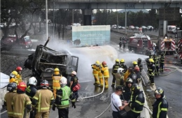 Nổ xe bồn chở gas tại Mexico City, ít nhất 57 người bị thương