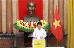 Văn phòng Chủ tịch nước quyên góp, ủng hộ đồng bào khắc phục hậu quả cơn bão số 10