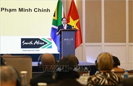 Thủ tướng Phạm Minh Chính và Tổng thống Nam Phi dự diễn đàn doanh nghiệp Việt Nam - Nam Phi