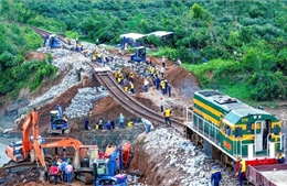 Ngành đường sắt quyết tâm thông tuyến, điện lực hoàn thành cấp điện vào ngày 10/11