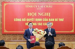 Ông Hà Quang Trung giữ chức Phó Bí thư Tỉnh ủy Lai Châu