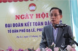 Bộ trưởng Bộ ngoại giao Lê Hoài Trung dự Ngày hội Đại đoàn kết toàn dân tại Huế