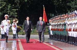 Chủ tịch nước Lương Cường chủ trì lễ đón chính thức Quốc vương Jordan