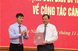 Điều động, chỉ định ông Lê Văn Hẳn giữ chức Phó Bí thư Tỉnh ủy Tây Ninh