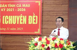 Ông Lữ Quang Ngời giữ chức Phó Bí thư Tỉnh ủy, Chủ tịch UBND tỉnh Cà Mau