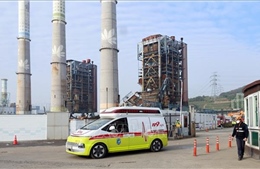 Sập tháp nhà máy nhiệt điện ở Hàn Quốc: Phát hiện thi thể 2 công nhân