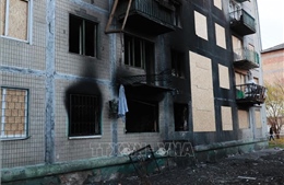 Tấn công nhằm vào thành phố Balakliya của Ukraine, ít nhất 3 người tử vong