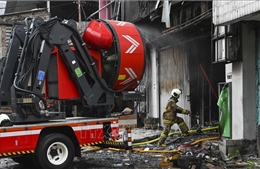 Cháy tòa nhà văn phòng ở Jakarta làm ít nhất 22 người tử vong