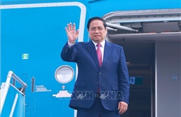 Thủ tướng Phạm Minh Chính lên đường tới Lào