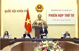 Chủ tịch Quốc hội Trần Thanh Mẫn chủ trì Phiên họp thứ tư Hội đồng Bầu cử quốc gia