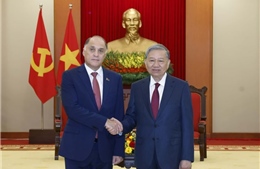 Tổng Bí thư Tô Lâm tiếp Thư ký Hội đồng An ninh quốc gia Belarus 