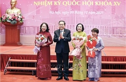 Chủ tịch Quốc hội Trần Thanh Mẫn dự tổng kết Nhóm nữ đại biểu Quốc hội khóa XV