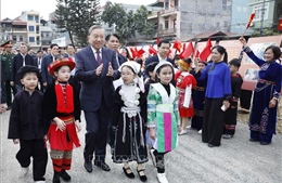 Tổng Bí thư Tô Lâm: Tiếp tục chung sức, đồng lòng đưa Cao Bằng tiến lên vững chắc