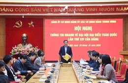 Triển khai thực hiện Nghị quyết Đại hội XIV của Đảng là nhiệm vụ trọng tâm