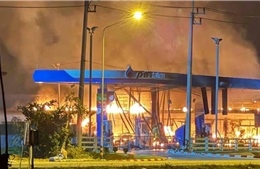 Nổ bom đồng loạt tại 11 trạm xăng ở Thái Lan, 4 người bị thương