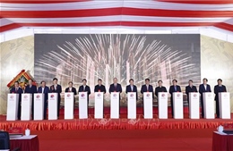 Tổng Bí thư Tô Lâm dự lễ khởi công xây trường học ở xã biên giới tỉnh Cao Bằng