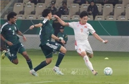 'Quật ngã' U23 Saudi Arabia, U23 Việt Nam toàn thắng tiến vào tứ kết