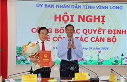 Công bố Quyết định Chánh Thanh tra tỉnh Vĩnh Long