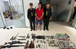 Triệt phá đường dây mua bán vũ khí quy mô lớn