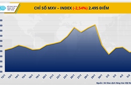 Thị trường hàng hóa rung lắc, giá cà phê và khí tự nhiên cùng lao dốc