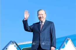 Tổng Bí thư Tô Lâm kết thúc chuyến tham dự Cuộc họp Khai mạc Hội đồng Hòa bình về Gaza