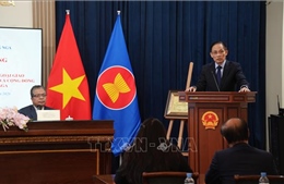 Đặc phái viên của Tổng Bí thư Tô Lâm thông báo kết quả Đại hội XIV đến cộng đồng người Việt tại LB Nga