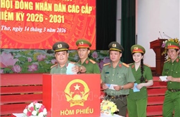 Toàn dân đi bầu cử - biểu tượng của sức mạnh đại đoàn kết toàn dân tộc