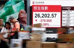 Các thị trường chứng khoán châu Á - Thái Bình Dương giảm mạnh