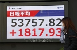 Chứng khoán châu Á tăng mạnh sau ba phiên giảm