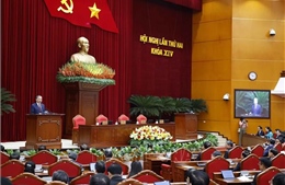 Thông báo hội nghị lần thứ hai Ban Chấp hành Trung ương Đảng khóa XIV