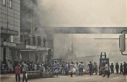 Điều tra sự cố nổ bình khí nén tại Khu công nghiệp Vân Trung