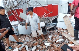 Động đất lớn ở Indonesia, ban hành cảnh báo sóng thần