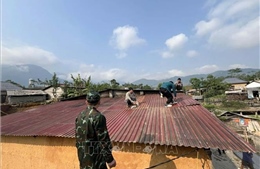 Khẩn trương khắc phục hậu quả do mưa lớn, dông lốc tại Lào Cai