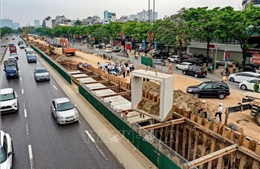 Đẩy nhanh tiến độ 2 dự án khẩn cấp chống ngập, bổ cập nước sông Tô Lịch