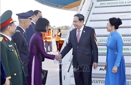 Chủ tịch Quốc hội Trần Thanh Mẫn bắt đầu thăm chính thức Cộng hòa Italy