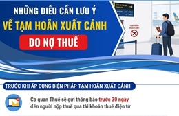 Những điều cần lưu ý về tạm hoãn xuất cảnh do nợ thuế
