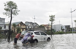 Mưa lớn gây ngập lụt diện rộng tại Quảng Ninh
