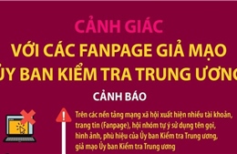 Cảnh giác với các fanpage giả mạo Ủy ban Kiểm tra Trung ương