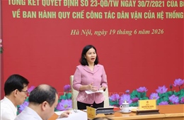 Đổi mới phương pháp công tác dân vận trong Đảng bộ Chính phủ
