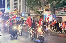 Chung kết lượt đi ASEAN Cup 2026: Rực sắc đỏ mừng chiến thắng của đội tuyển Việt Nam