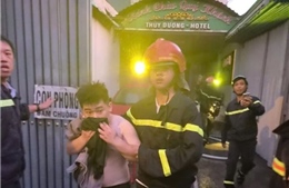 Cháy khách sạn ở TP Hồ Chí Minh làm 2 người tử vong