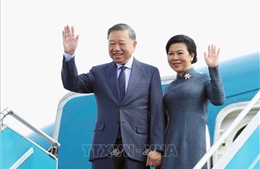 Tổng Bí thư, Chủ tịch nước Tô Lâm lên đường thăm Nga, Pháp và dự Hội nghị Thượng đỉnh Không gian vũ trụ