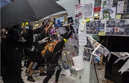 Cảnh sát Hong Kong (Trung Quốc) lên án hành vi bạo lực leo thang của người biểu tình