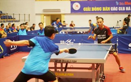 Hơn 300 tay vợt tham gia giải bóng bàn các CLB Hà Nội mở rộng năm 2019